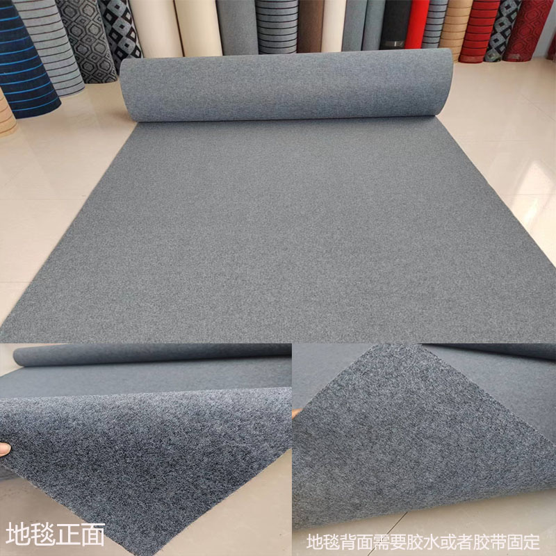 地毯大面积满铺家用卧室客厅水泥地毛坯房定制加厚耐磨地垫大面积