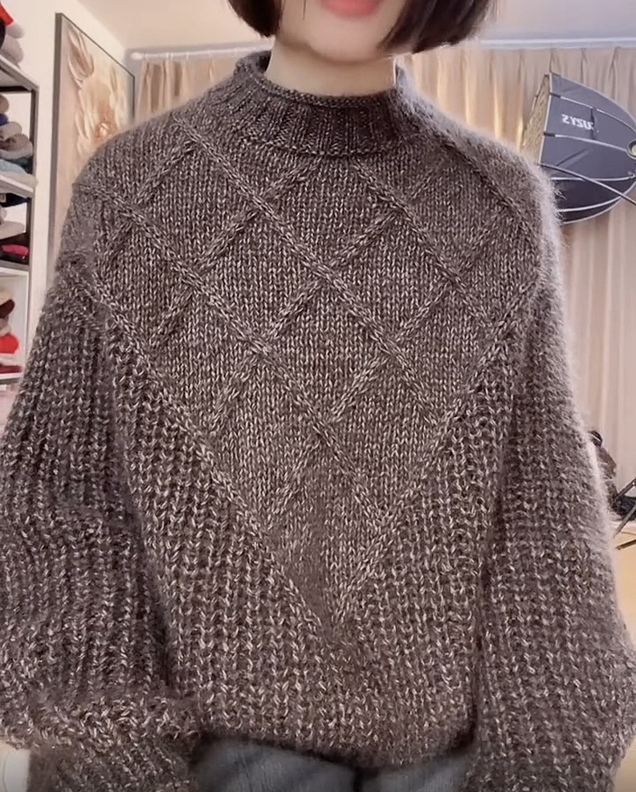 织（迎冬）毛衣材料包（一份一两）9份 起拍送针送教程