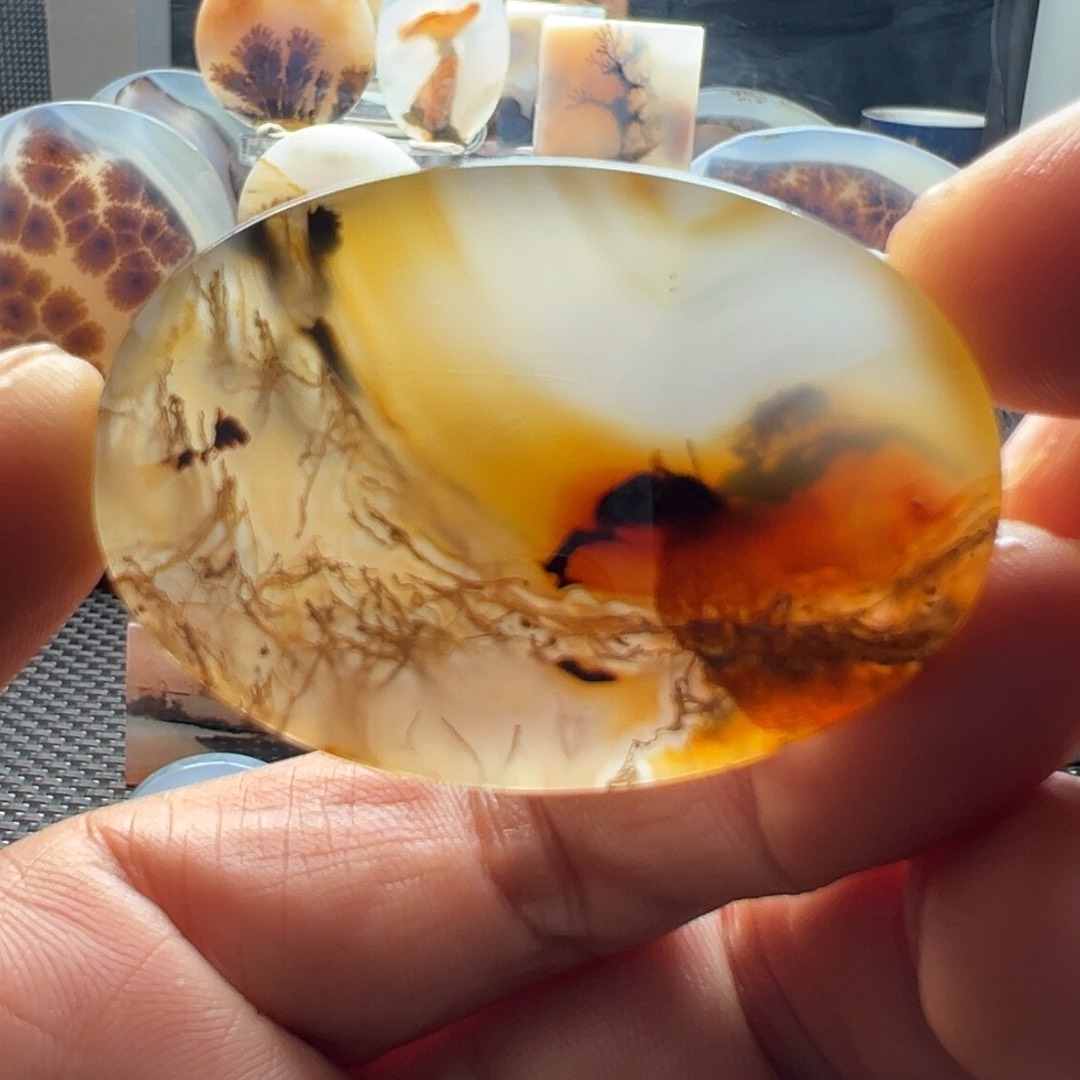 未镶嵌玛瑙/玉髓珠宝奇石