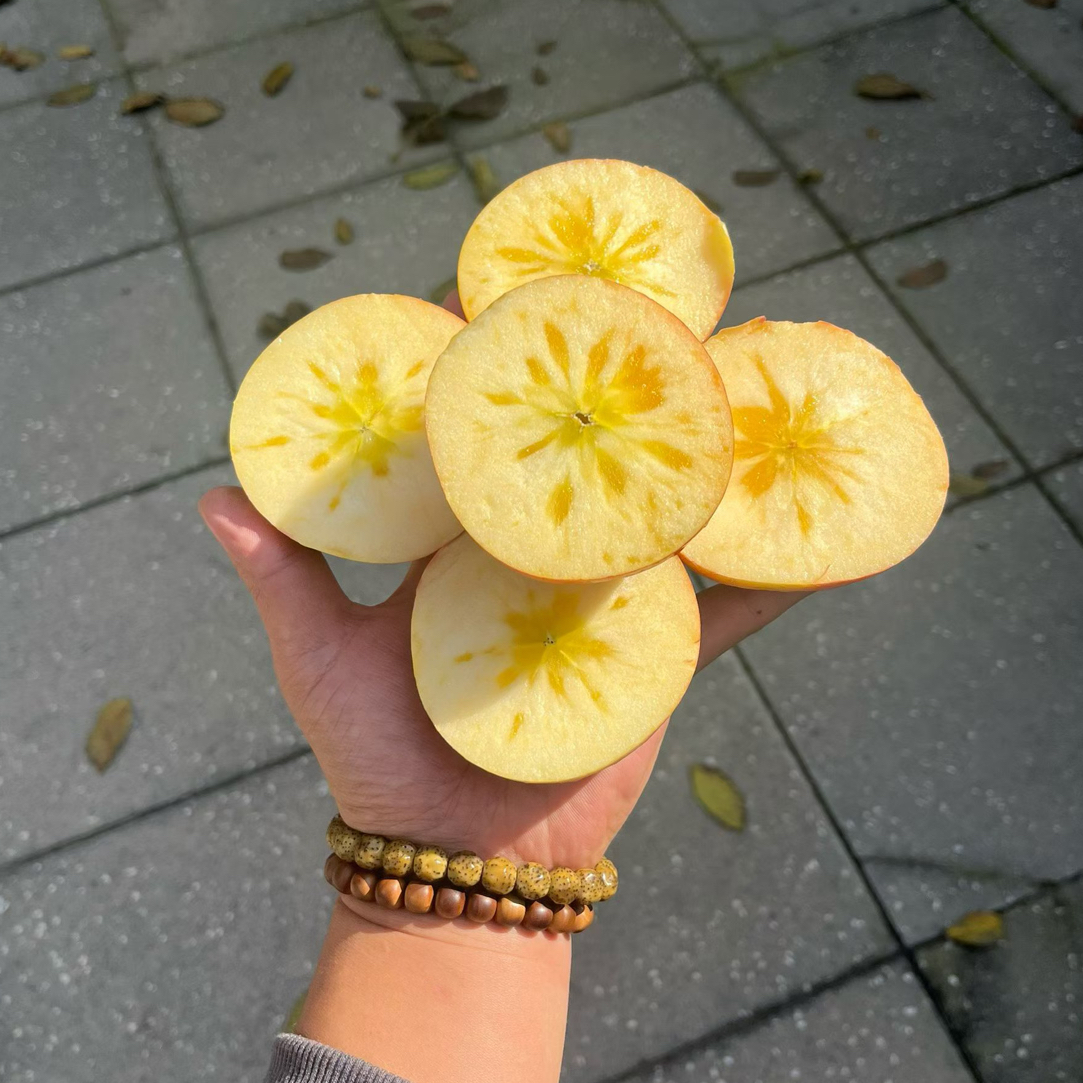 【顺丰包邮】山西运城丑苹果当季新鲜水果脆甜多汁不打蜡不催熟带皮