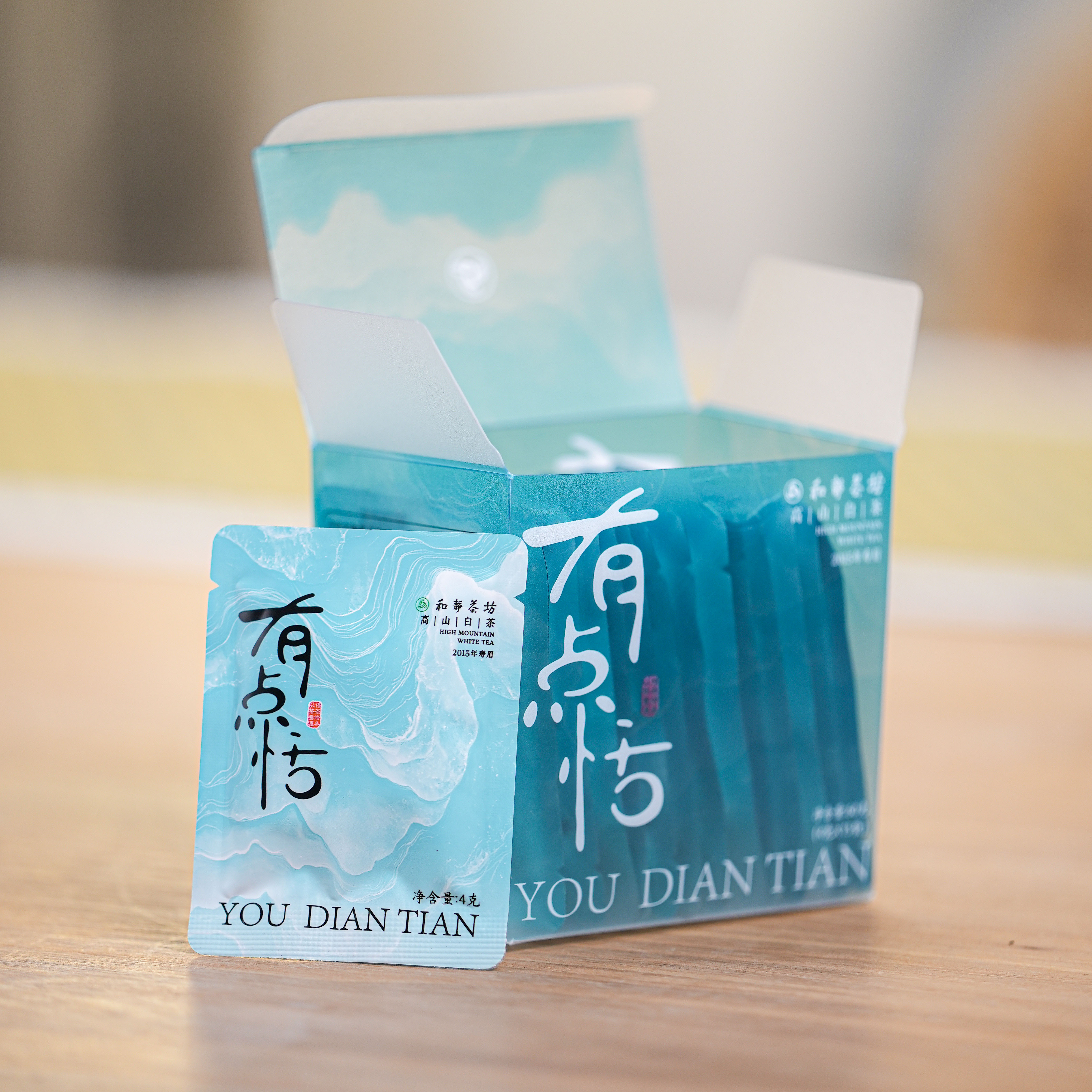 【和静茶坊】政和寿眉2015年原料有点恬·老白茶·60g/份