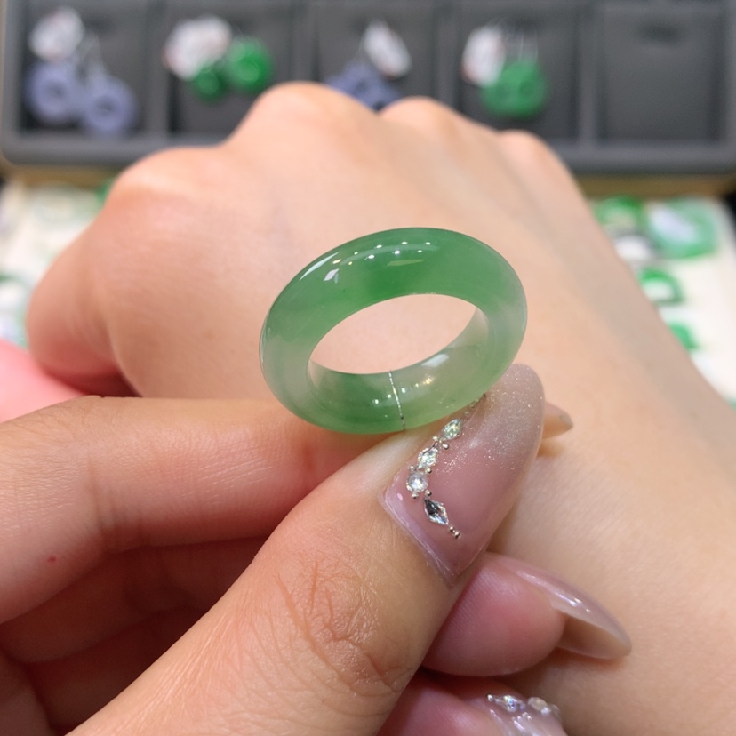 【闪购商品】翡翠戒指未镶嵌11.12号