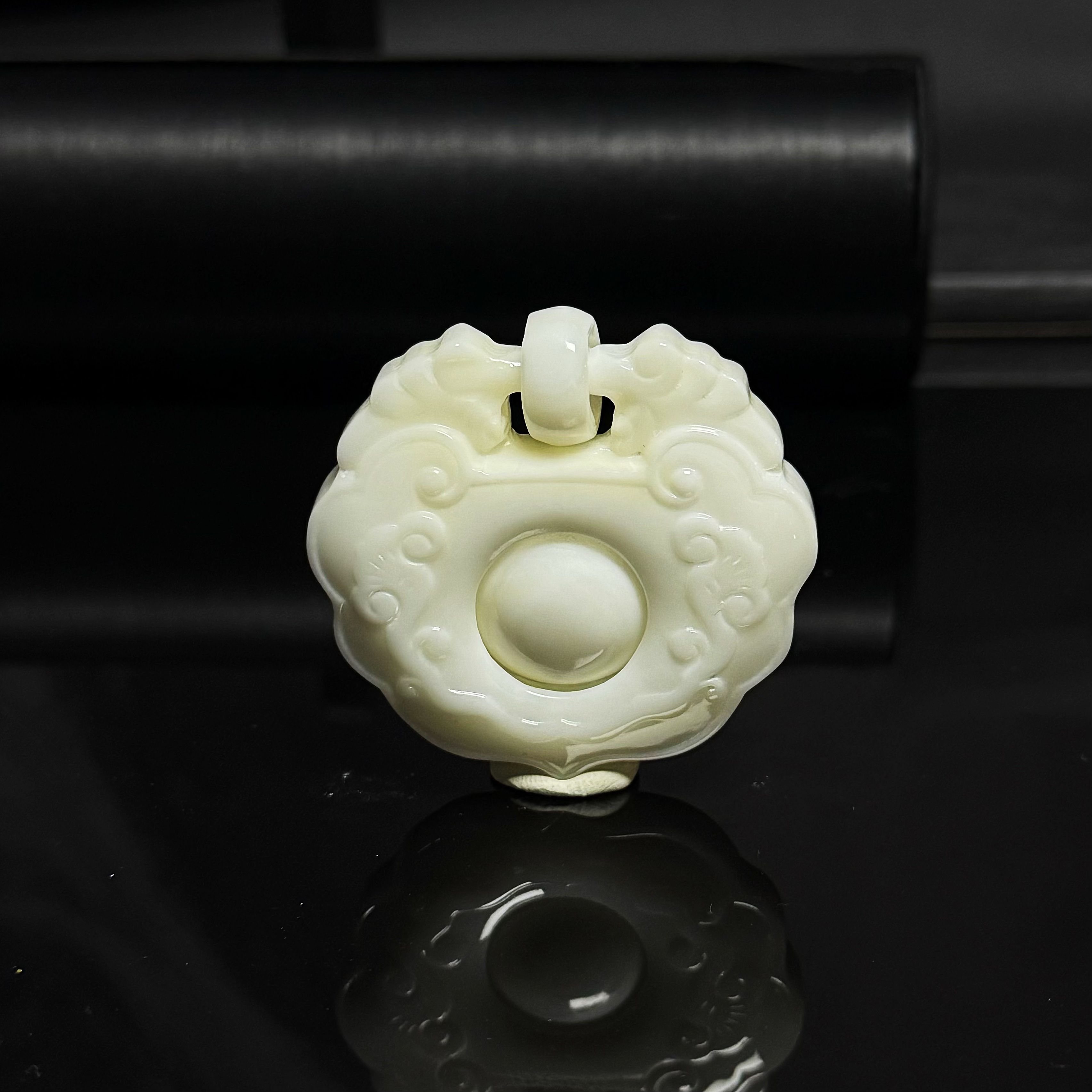 SJ578 帅胖13号如意锁吊坠