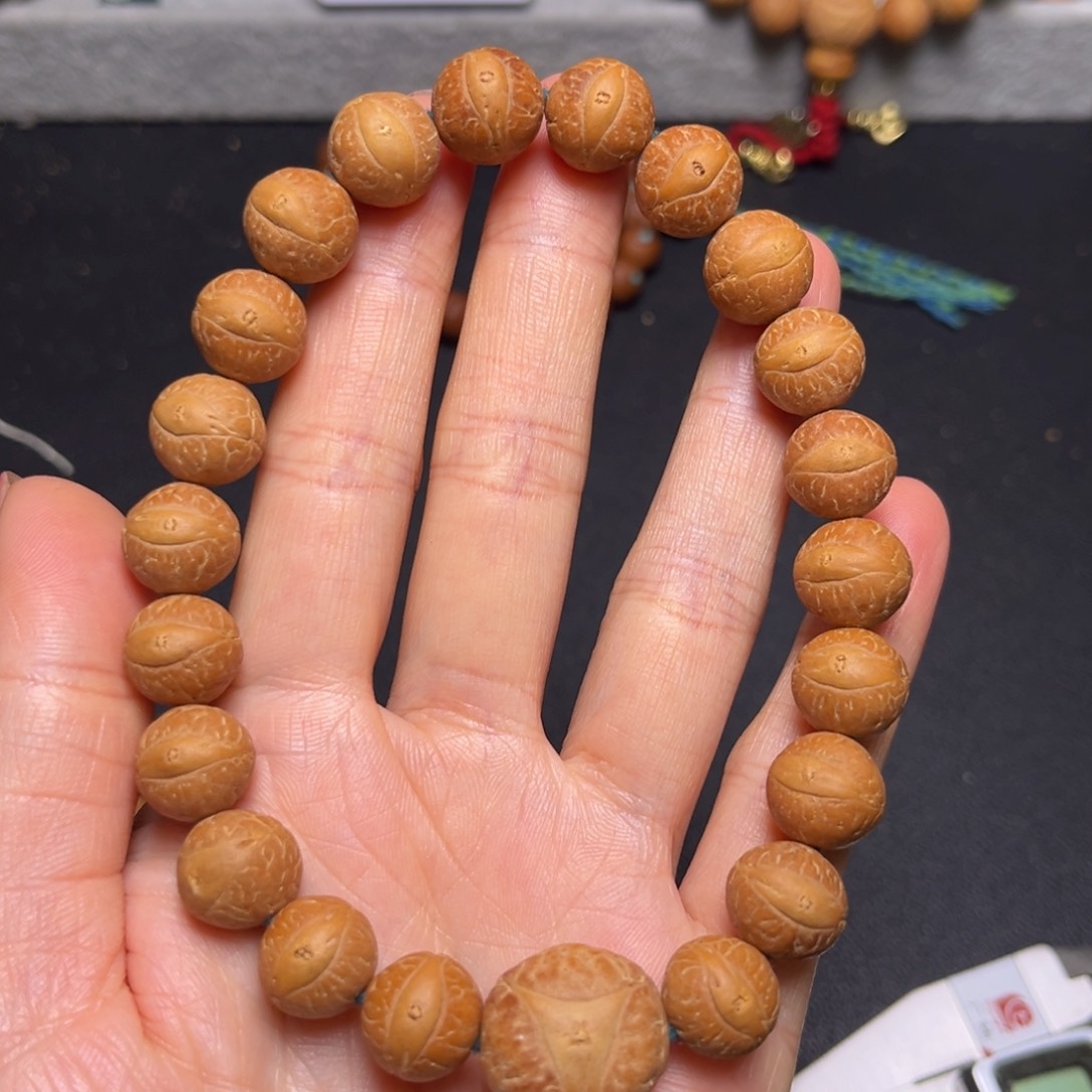 凤眼菩提吊坠12mm精品手串