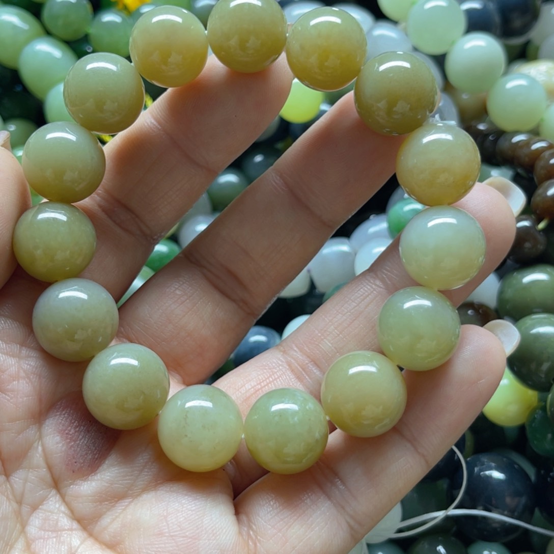 和田玉手链未镶嵌