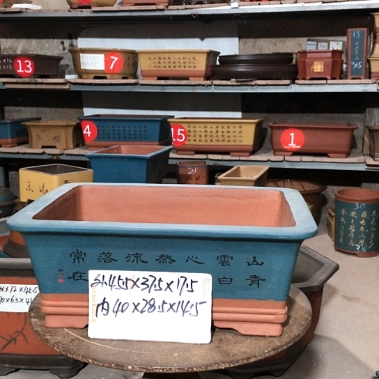 紫砂紫砂花盆包邮