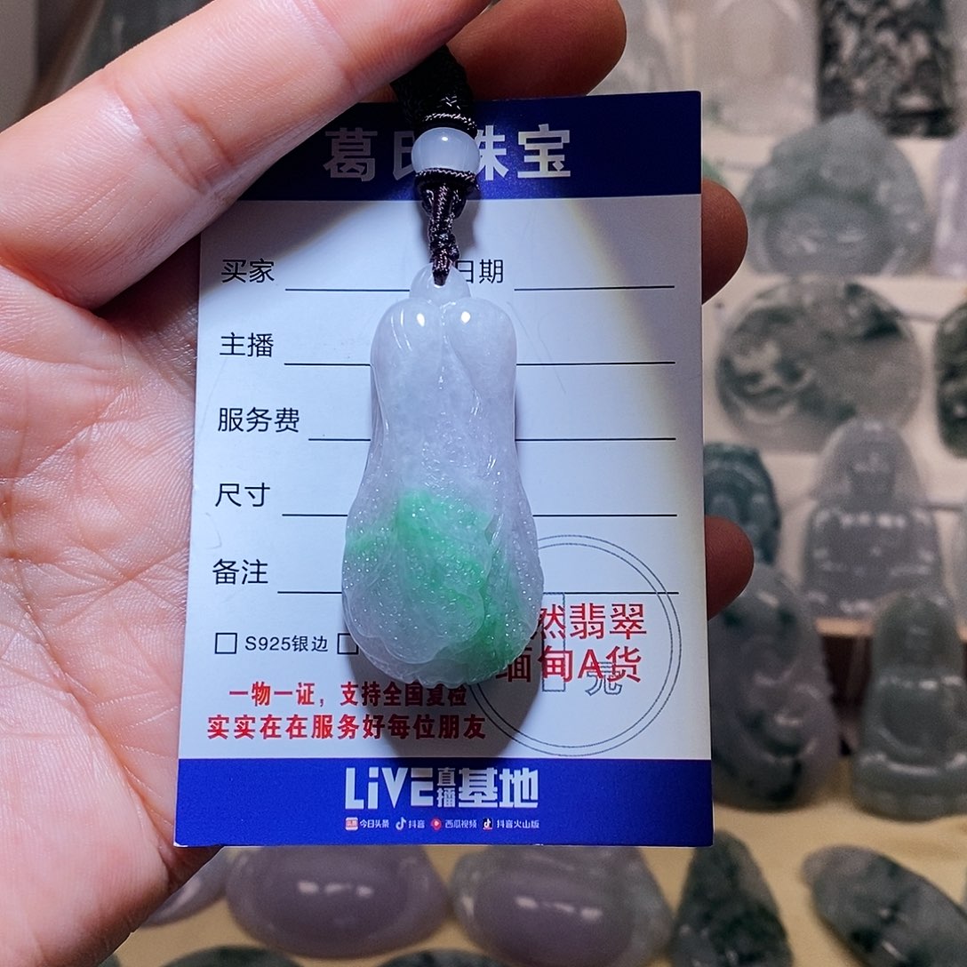 翡翠颈饰未镶嵌翡翠13