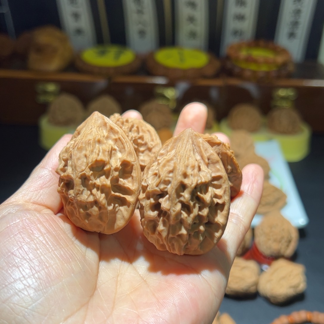 把件文玩核桃果冻鸡心陪嫁铁胆