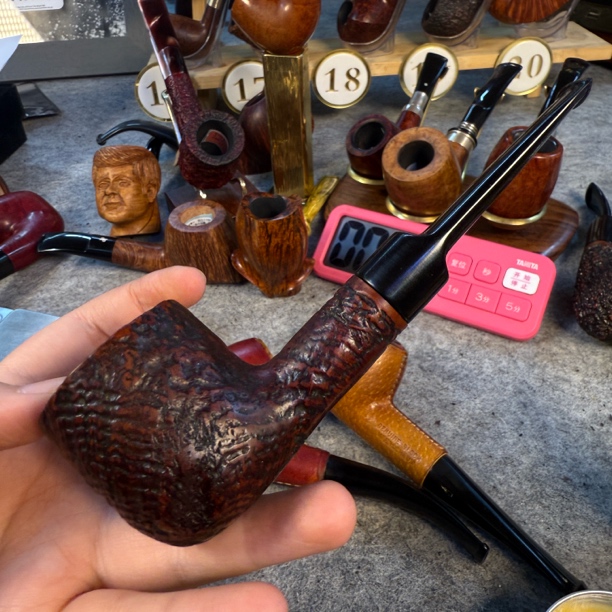 老烟斗英伦威尔默石楠木烟道