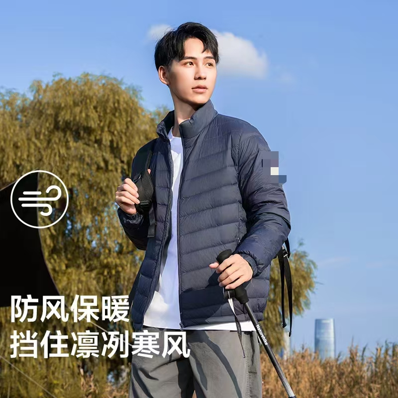 男款【升级版3层防跑绒】秋冬外套轻薄户外羽绒服轻胶囊便携大码男