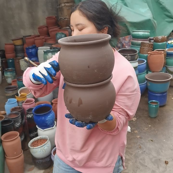 口18高16瑕疵两个盆子