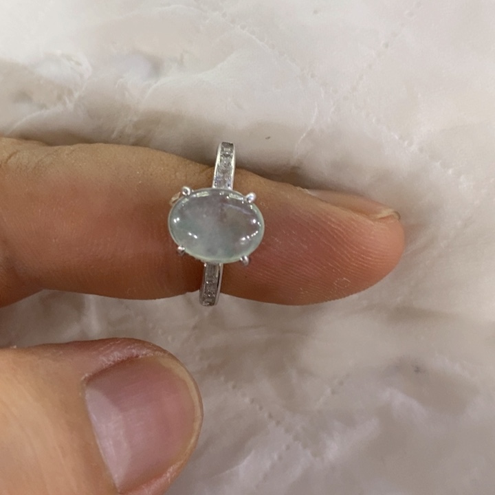 定制翡翠银S925镶嵌13号链接