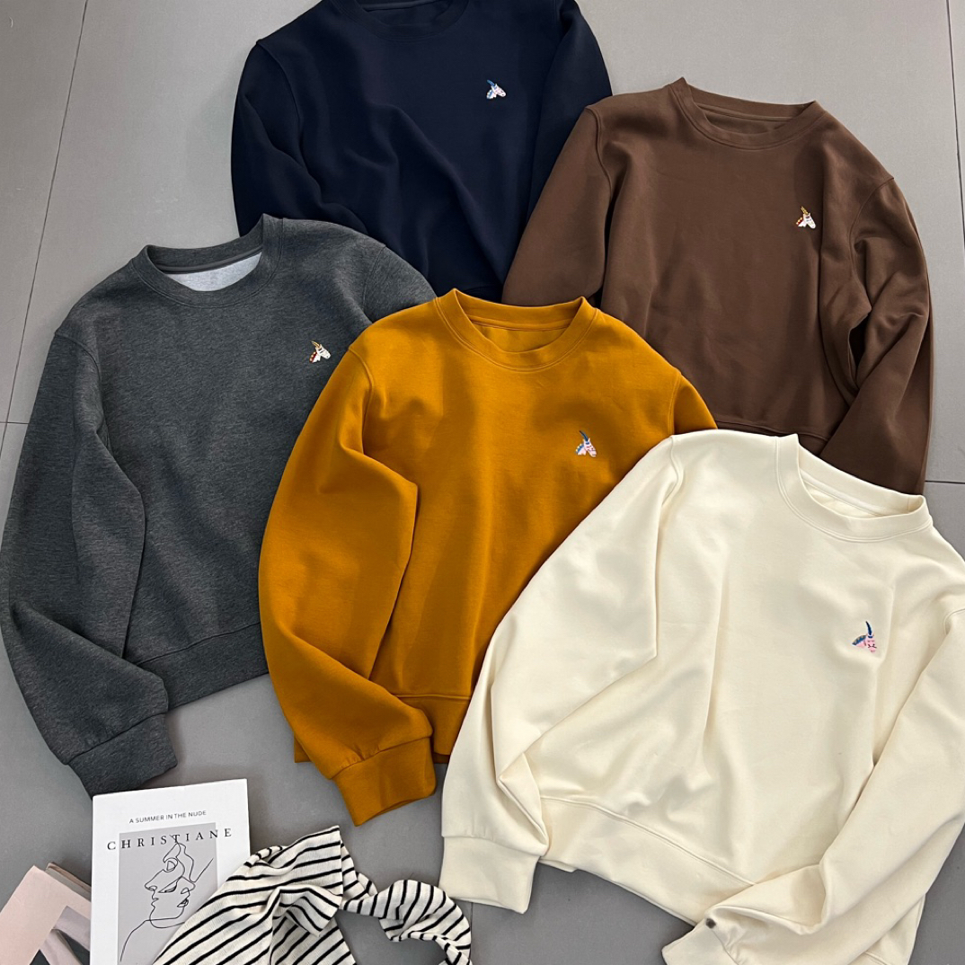 7065新款M家舒适小马刺绣标卫衣（衣长58左右）