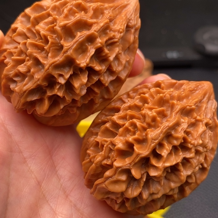 彭***学吊坠文玩核桃招财鼠43