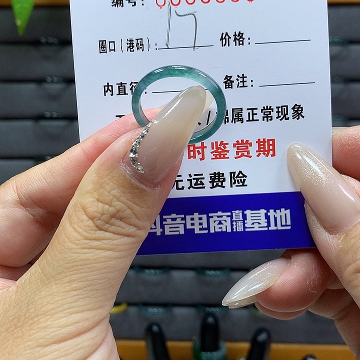 翡翠戒圈未镶嵌       9988