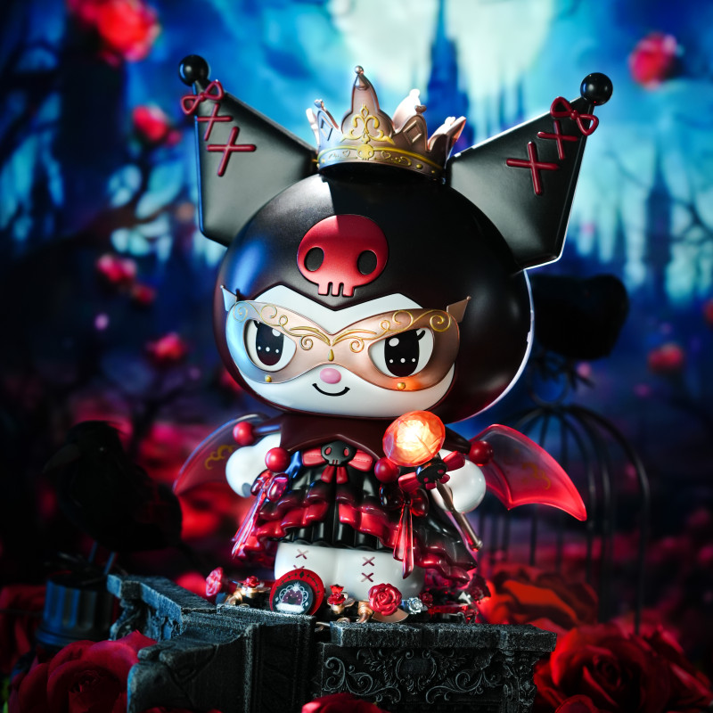 TOP TOY IP合作三丽鸥大体系列酷洛米古堡暗夜积木大娃生日儿童玩具礼物