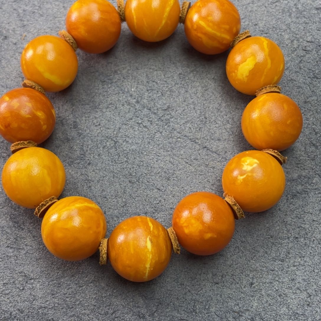 蜜蜡未镶嵌吊坠(不含链)