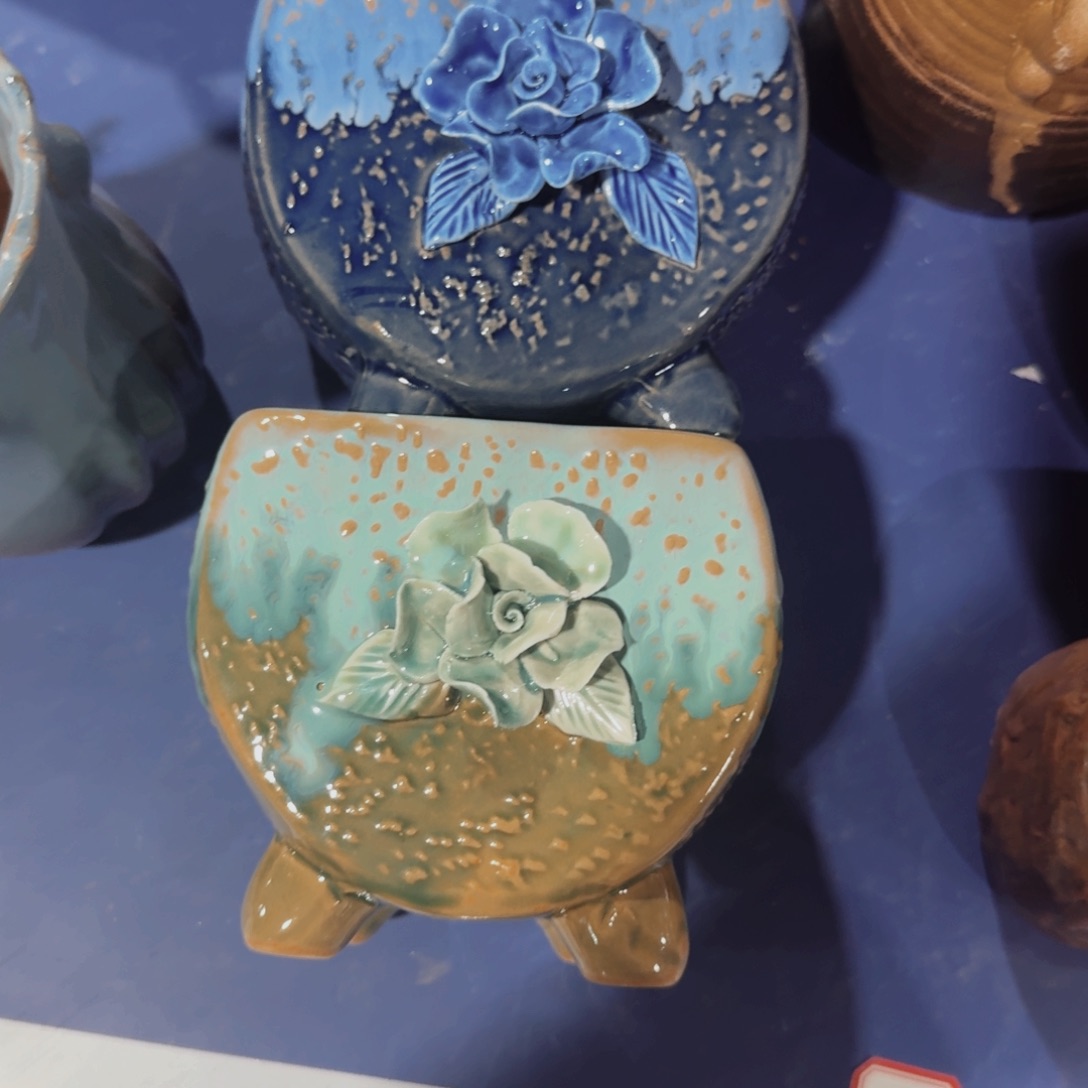 紫砂花盆粗陶盆醋