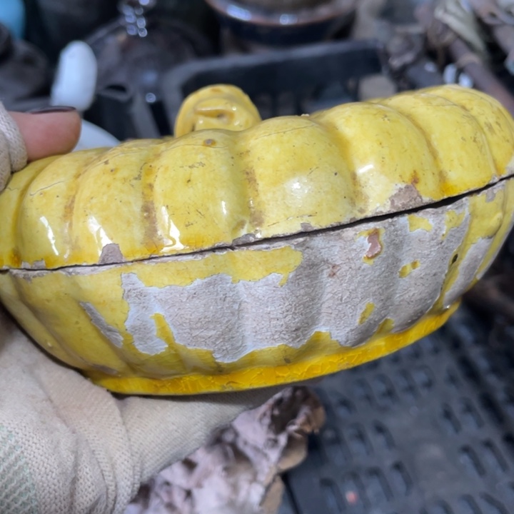 若***水瓷片孤品微瑕看好下单