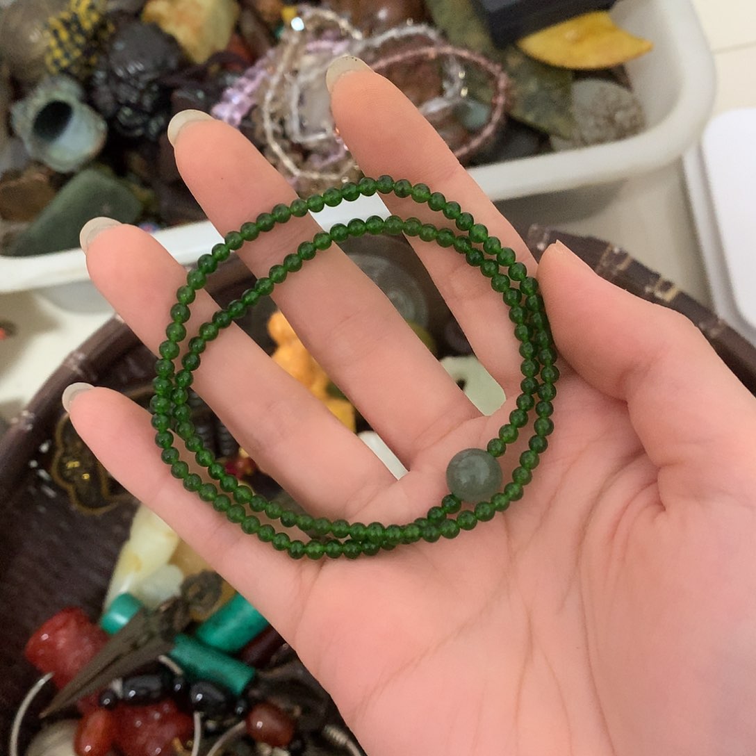 玛瑙/玉髓颈饰合金刘*