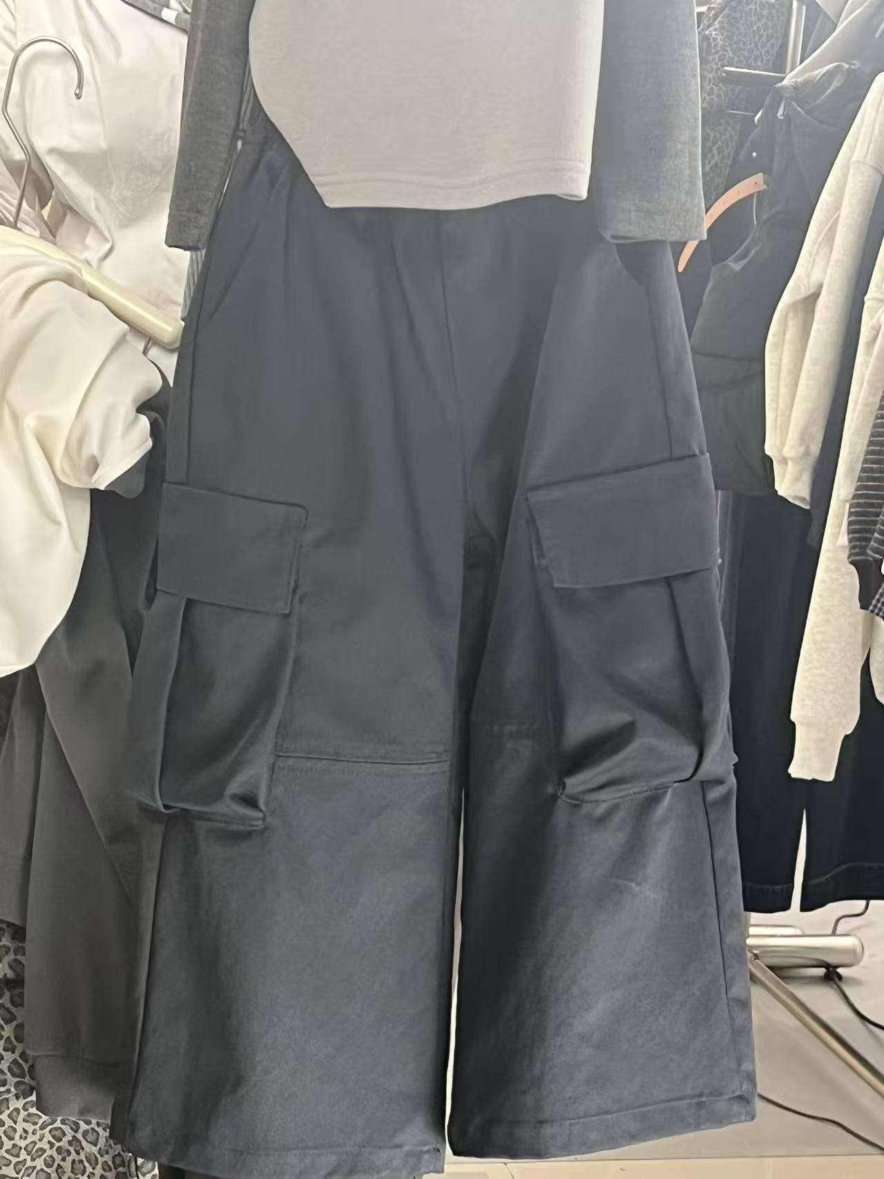 女童2025年松紧带韩版皮筋腰带休闲裤休闲裤女童工装裤