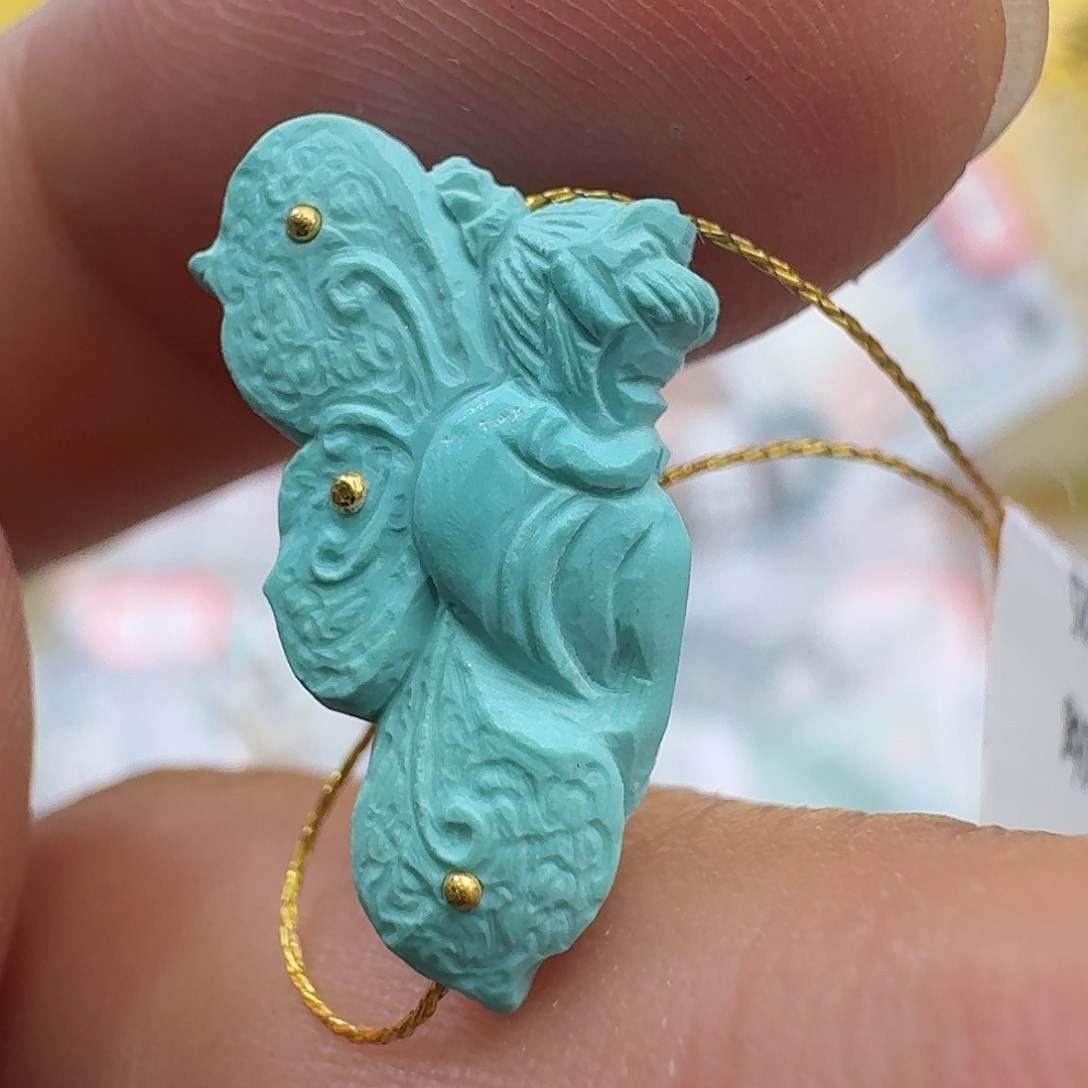 绿松石未镶嵌配饰