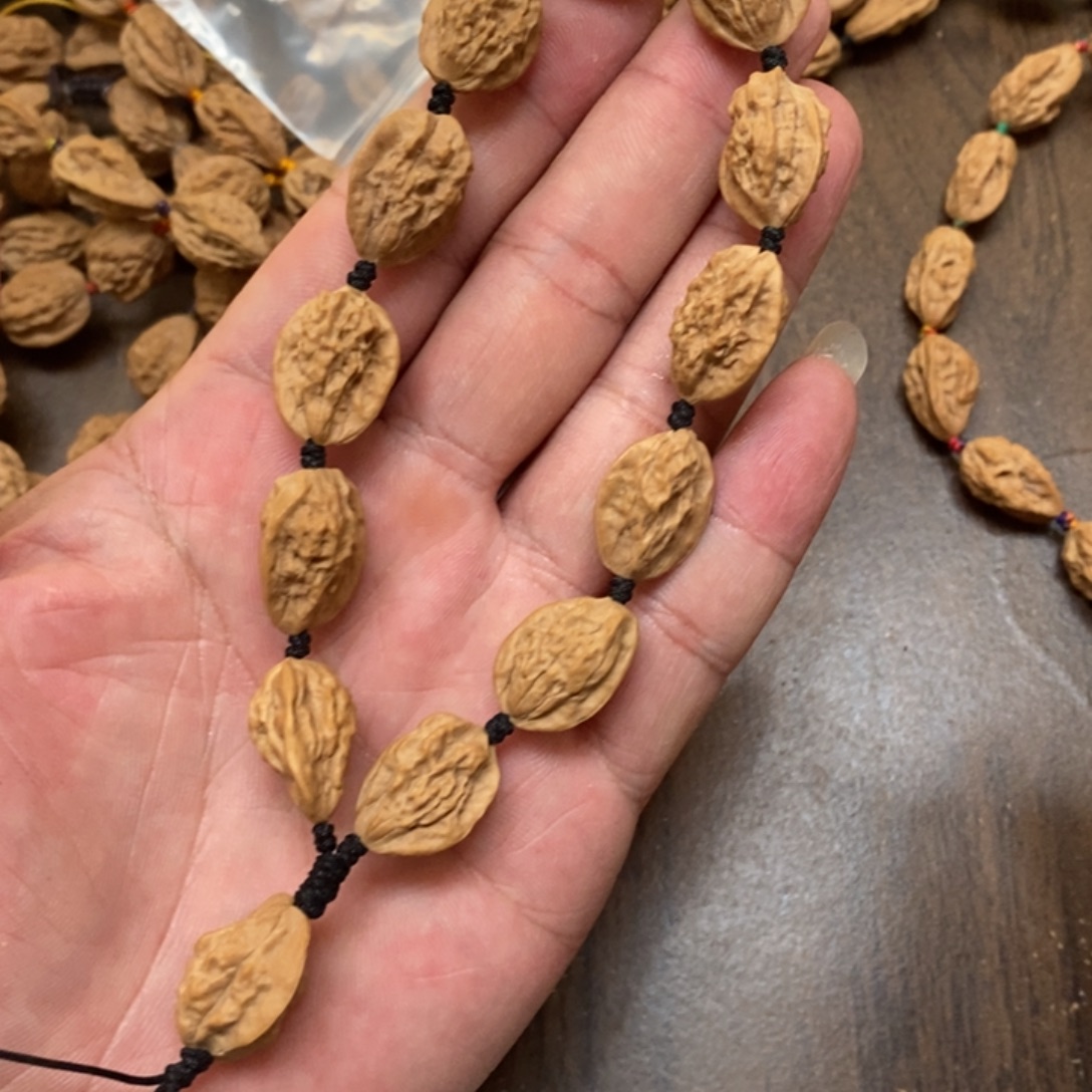 吊坠文玩核桃文玩木质核桃手串