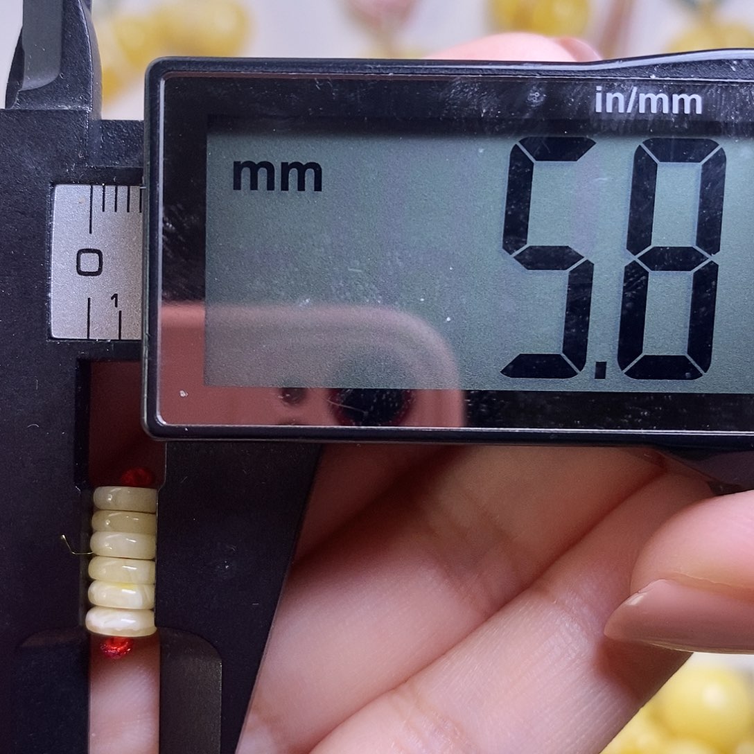 裸石琥珀未镶嵌用****6蜜蜡隔片