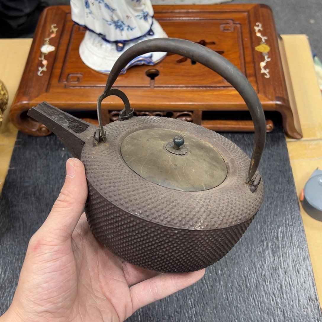 铁日本中古工艺品摆件