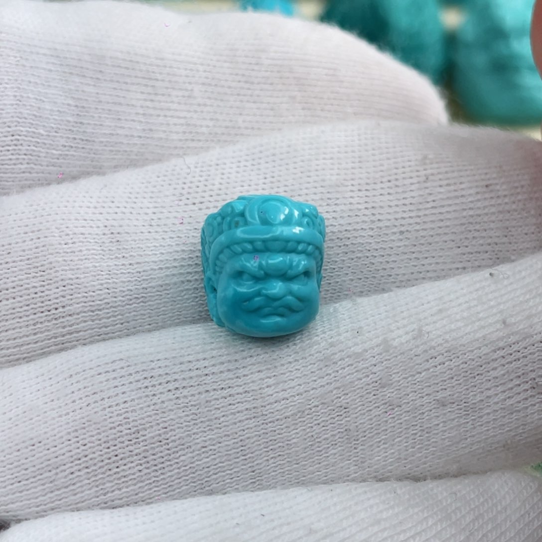 绿松石颈饰合金天*色