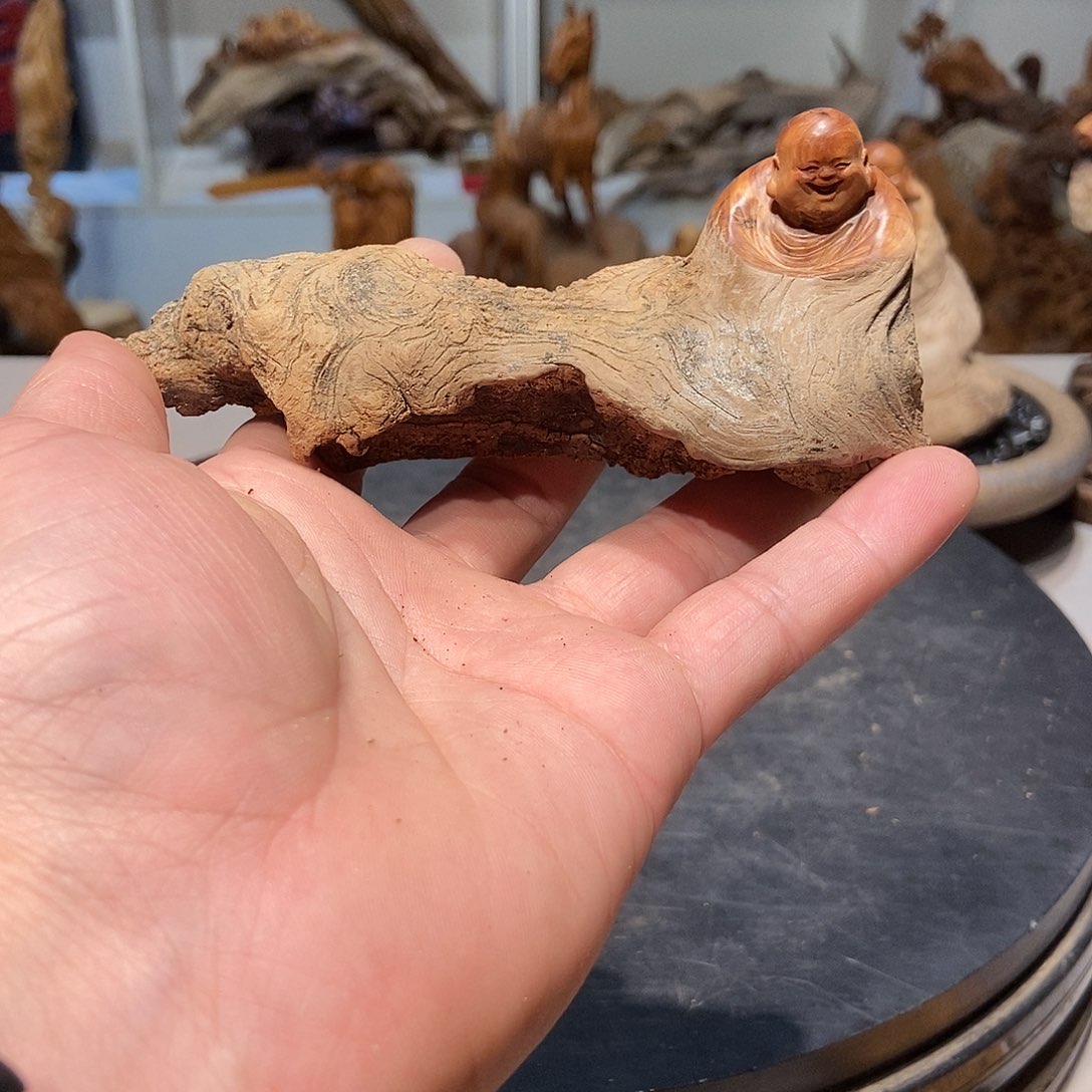 柏木知**乐笑口常开弥勒佛