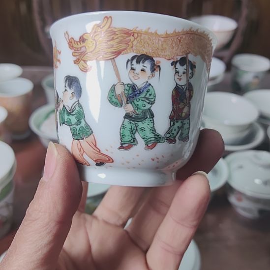 戴玉衡手绘陶瓷艺术杯子