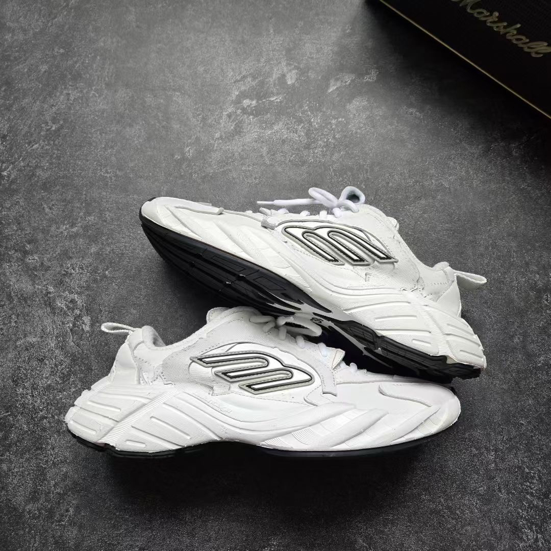 99新 Balenciaga/巴黎世家 38码 MONDAY 白 鞋