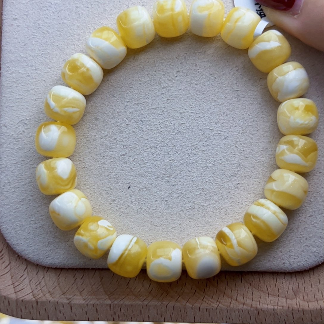 琥珀手链未镶嵌忘*树15.7