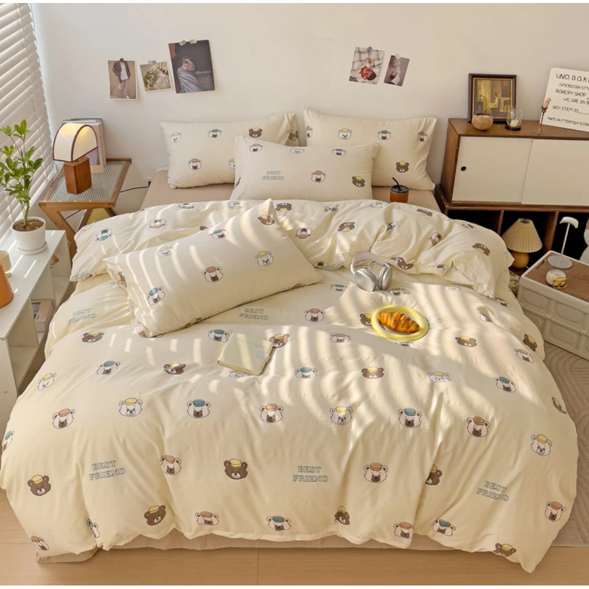 【熊熊公仔】网红小清新 2.2/2.4 双人被罩 7*7