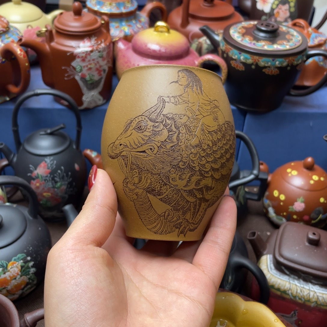 茶杯紫砂紫砂主人杯