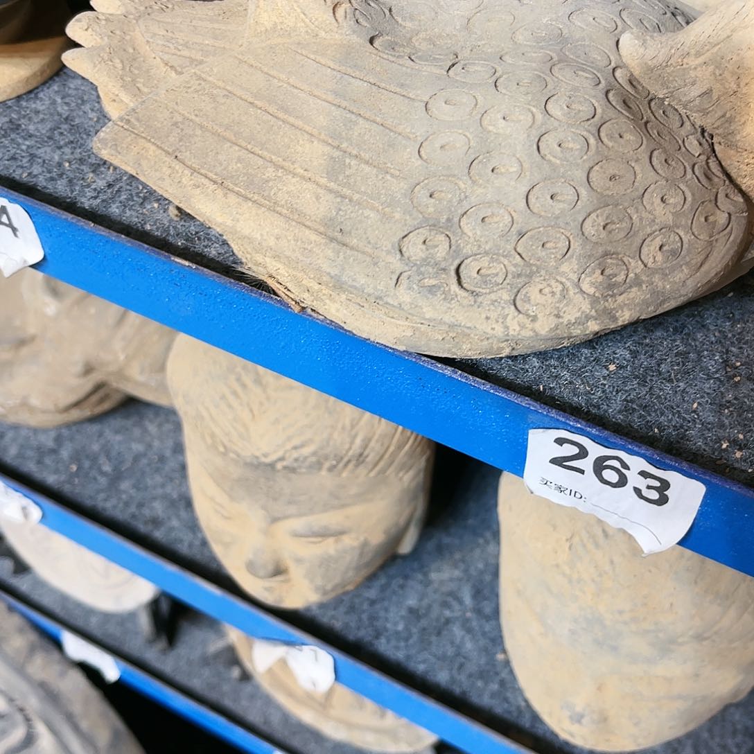 佛**中瓦当摆件茶台的小