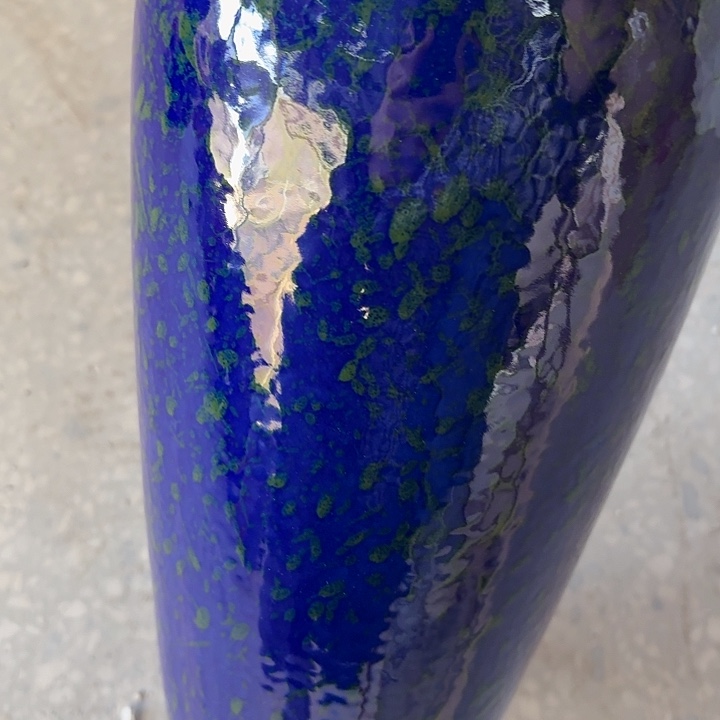 样品宝石蓝绿点高32口径10