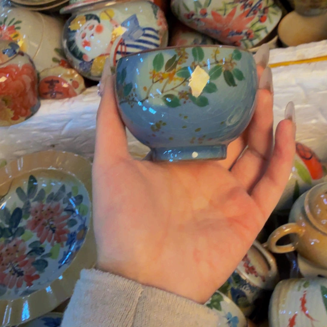 瓷片景德镇陶瓷手工手绘