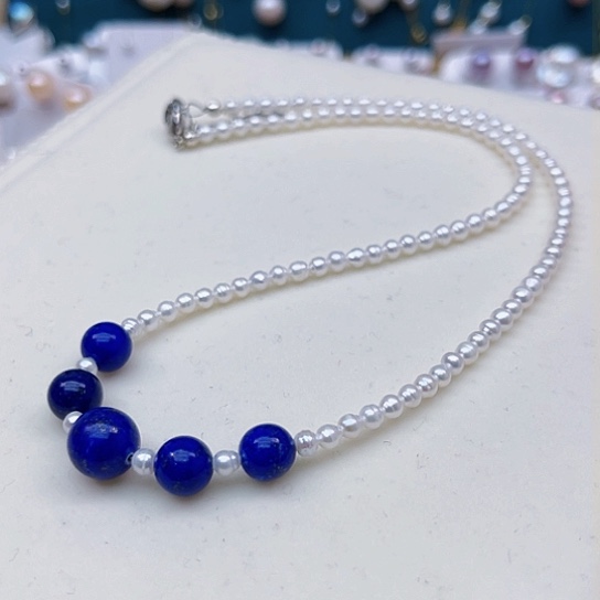 淡水珍珠项链未镶嵌