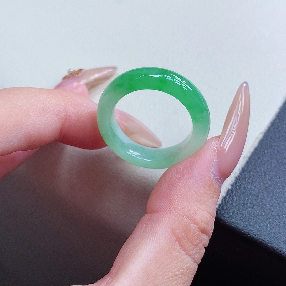 未镶嵌戒指翡翠20号