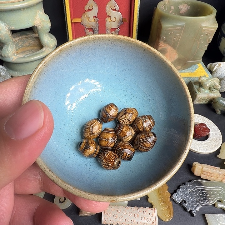 瓷片逆**盘陶瓷摆件与陶瓷制作