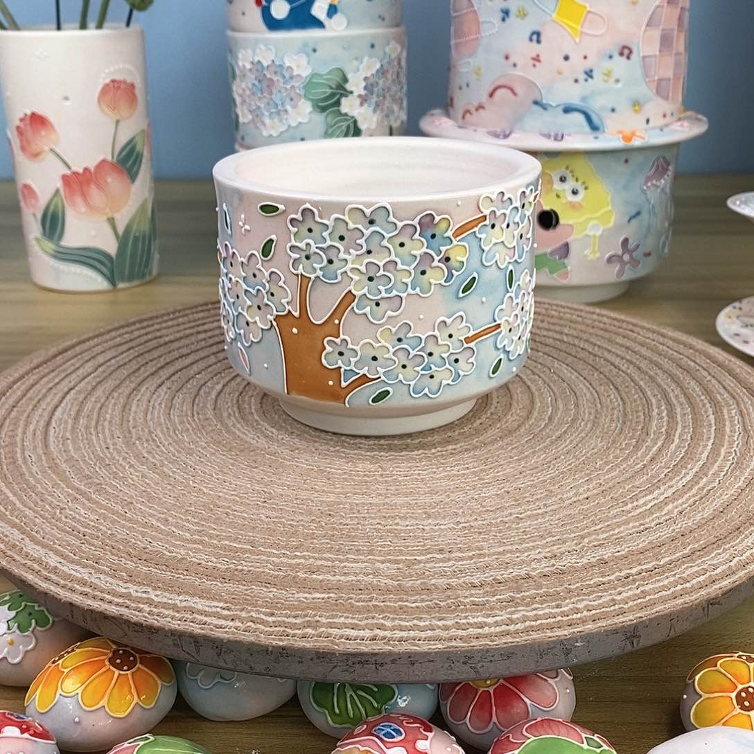 手绘手工制作陶瓷39