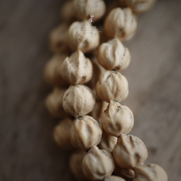 【玉莲】热振原桩粉皮玉化料饱满莲花桩没动刀柏香脖挂百香籽108