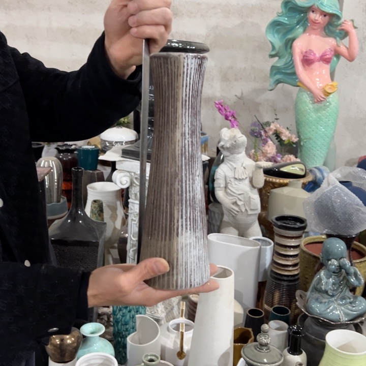 瓶高度30厘米口径6厘米微瑕捡漏