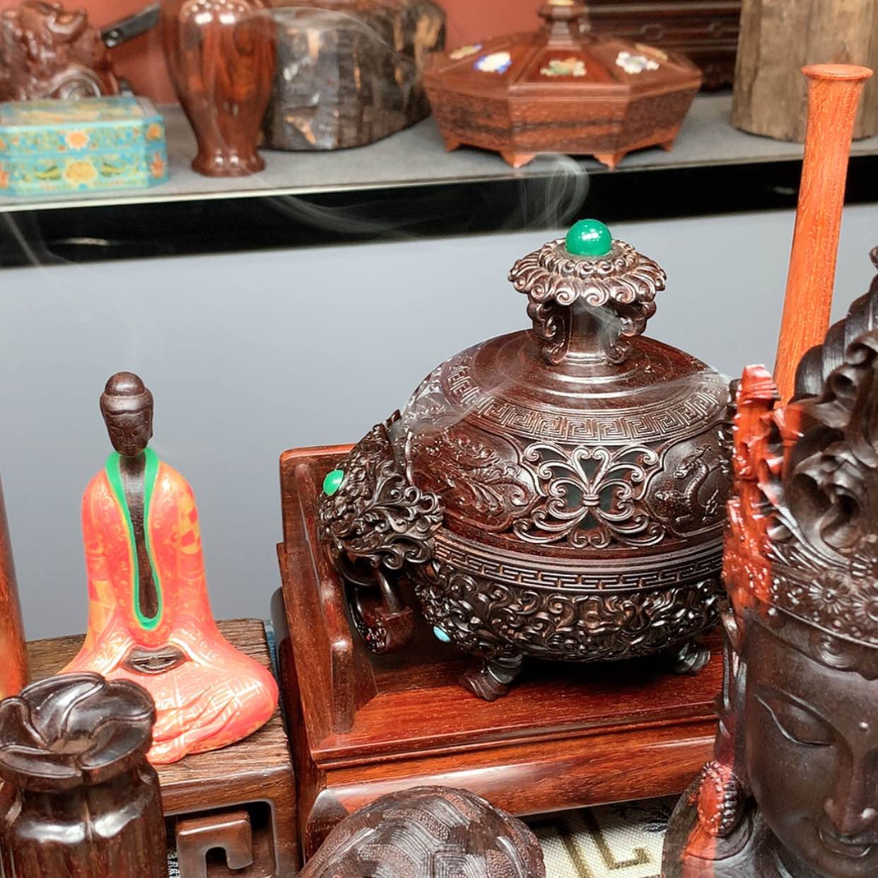 【闪购商品】紫檀木类成套家具蟋**堂
