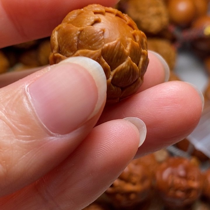 橄榄核手串/手链2.4 莲花座