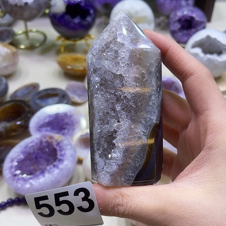 紫晶摆件未镶嵌摆件553