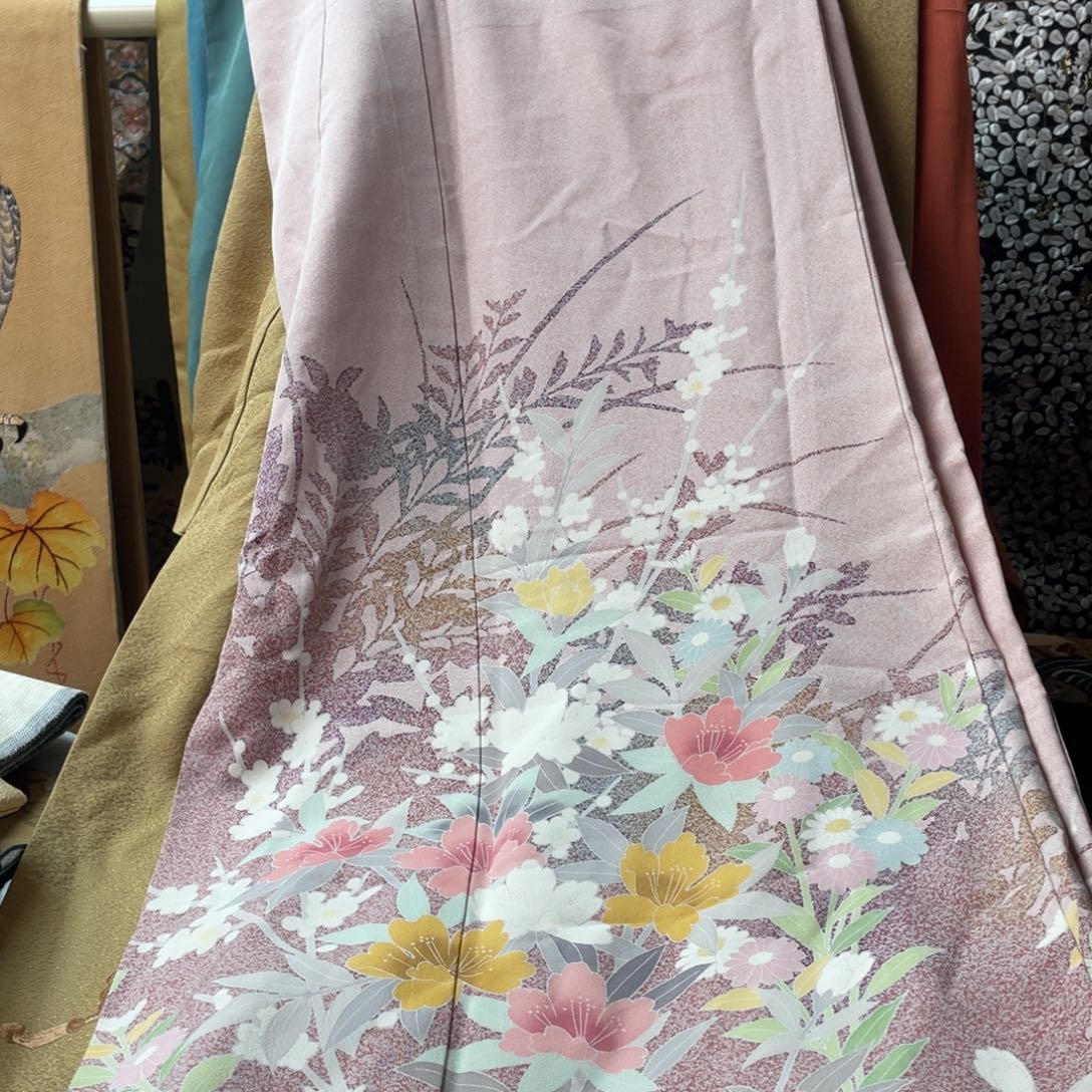 东***店织绣和服柔软真丝