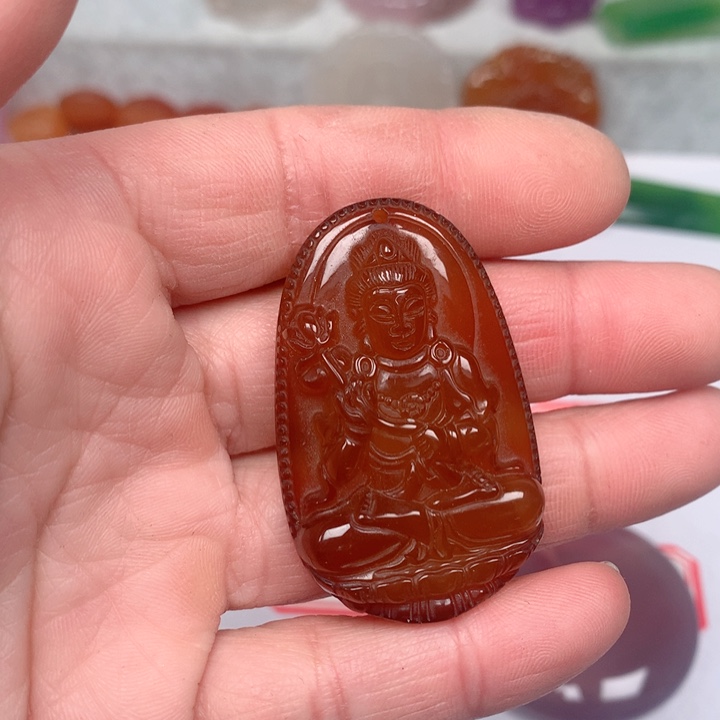 玛瑙/玉髓颈饰未镶嵌可**子